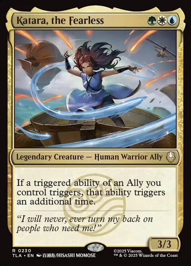 Card image of Katara, the Fearless