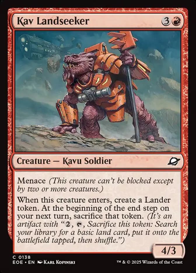 Card image of Kav Landseeker