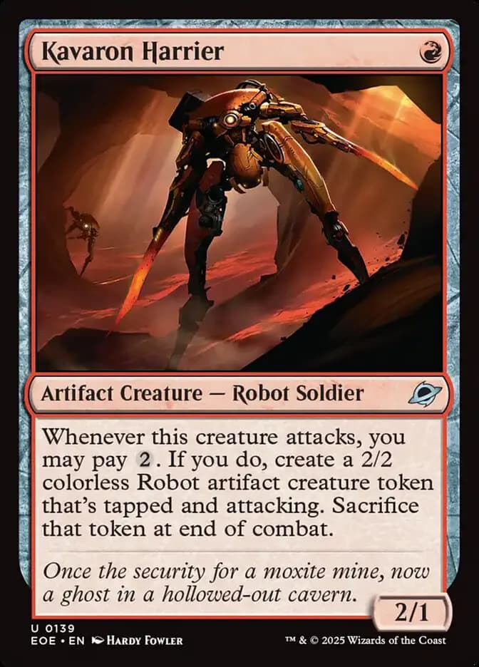 Card image of Kavaron Harrier