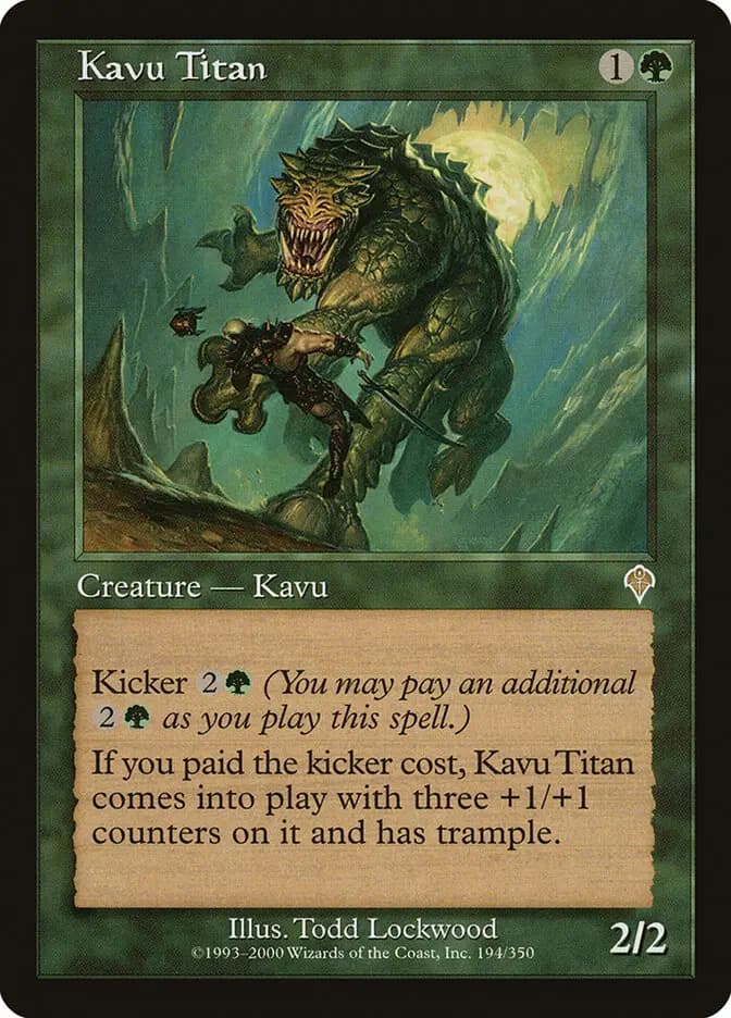 Card image of Kavu Titan