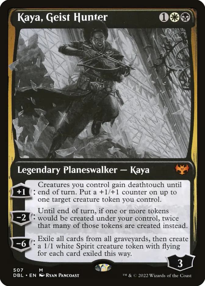 Card image of Kaya, Geist Hunter