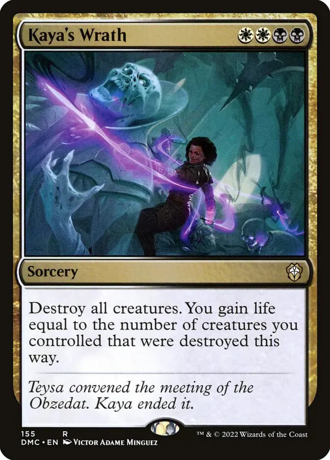 Card image of Kaya's Wrath