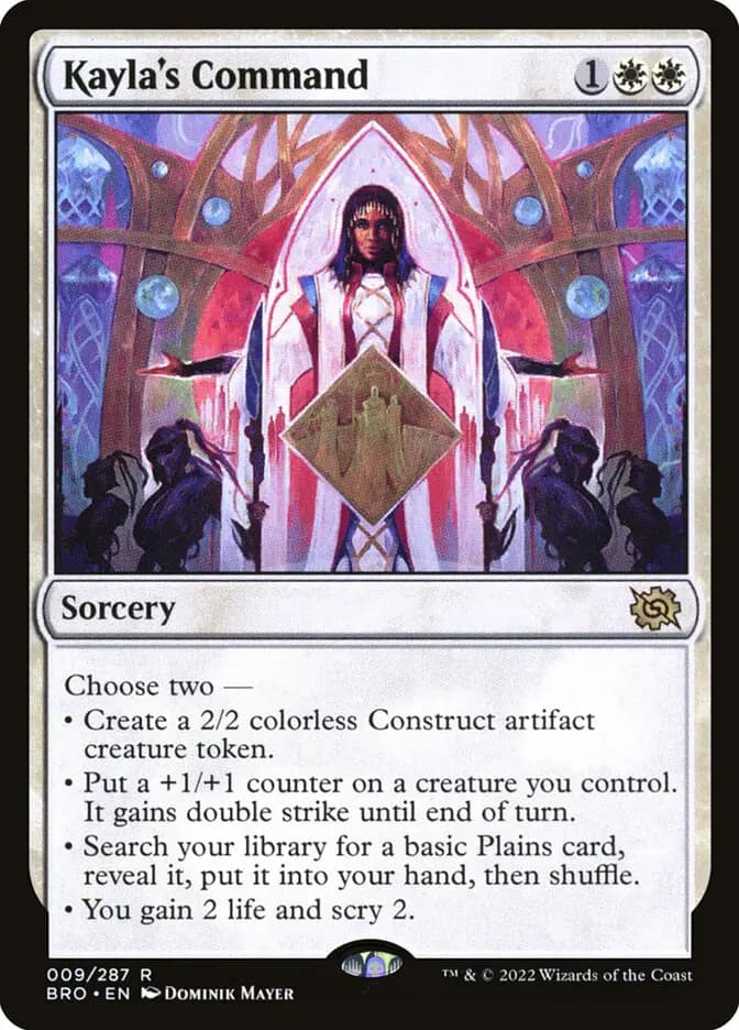 Card image of Kayla's Command