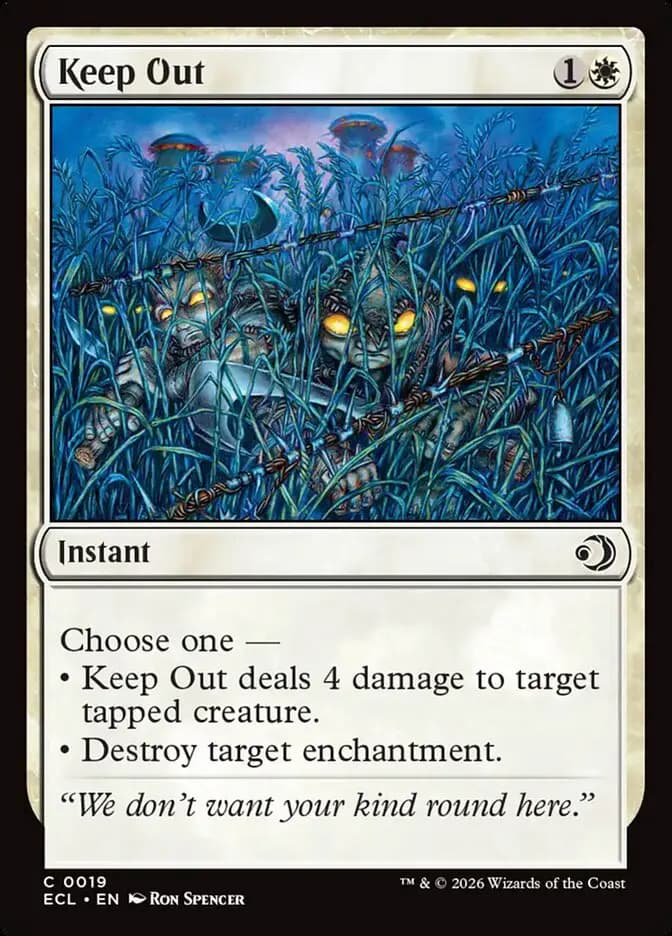 Card image of Keep Out