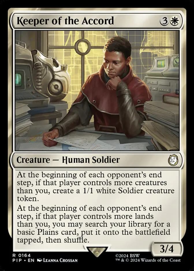 Card image of Keeper of the Accord