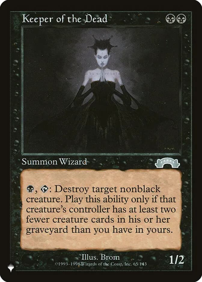 Card image of Keeper of the Dead