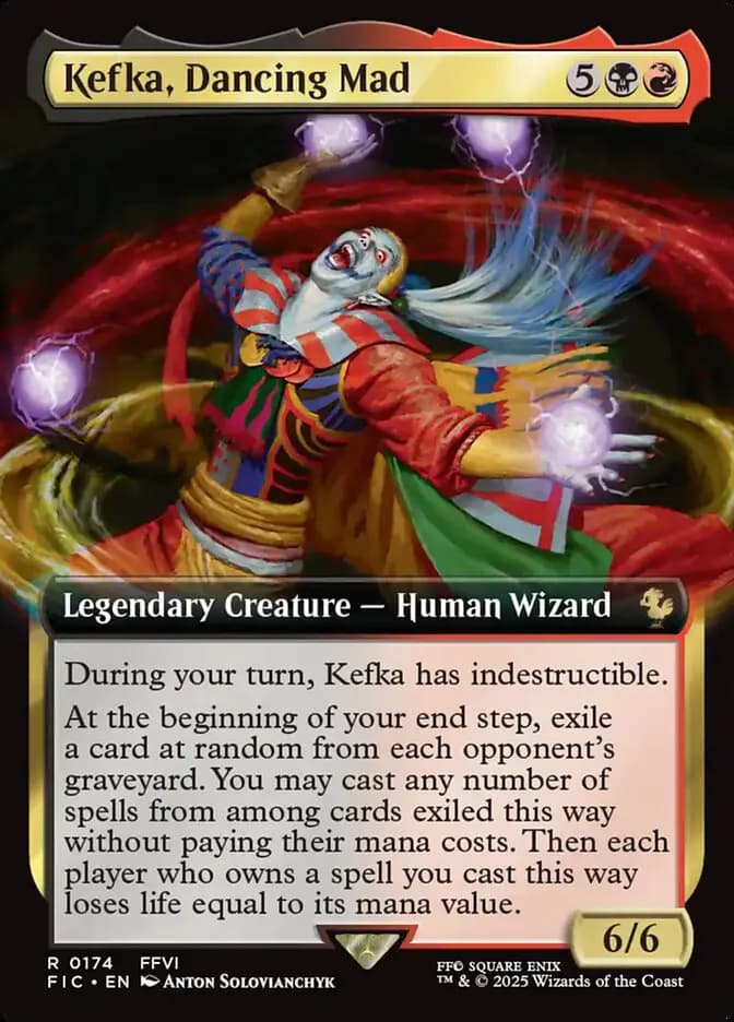 Card image of Kefka, Dancing Mad