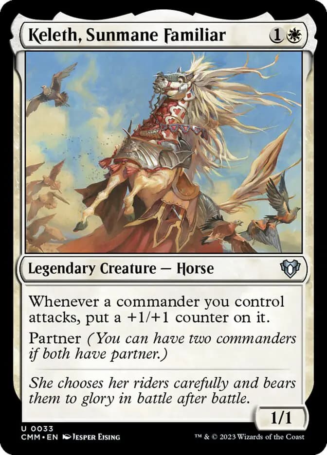 Card image of Keleth, Sunmane Familiar