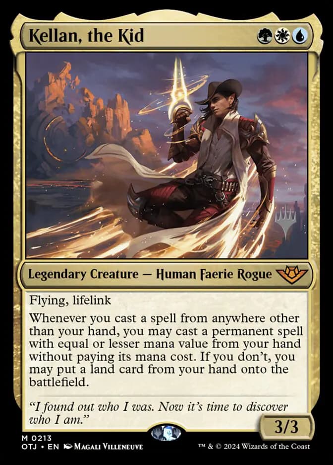 Card image of Kellan, the Kid