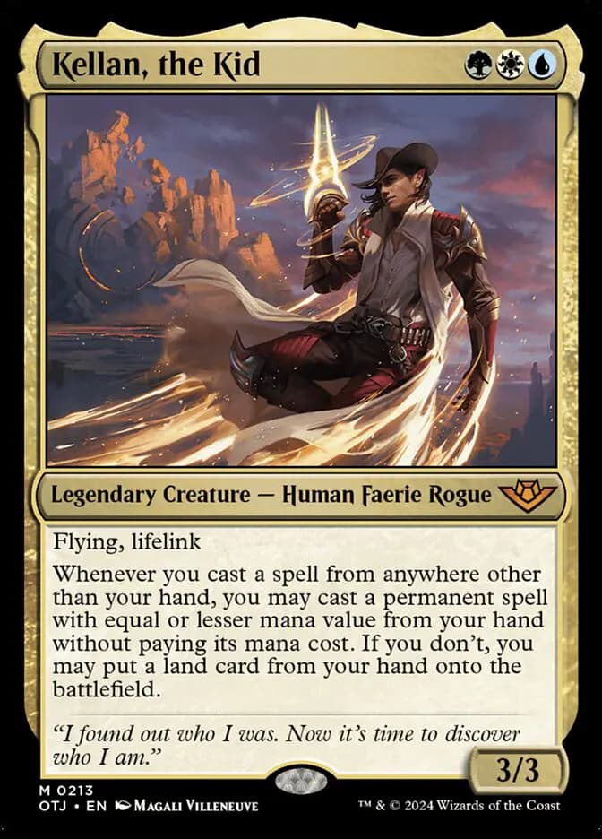 Card image of Kellan, the Kid
