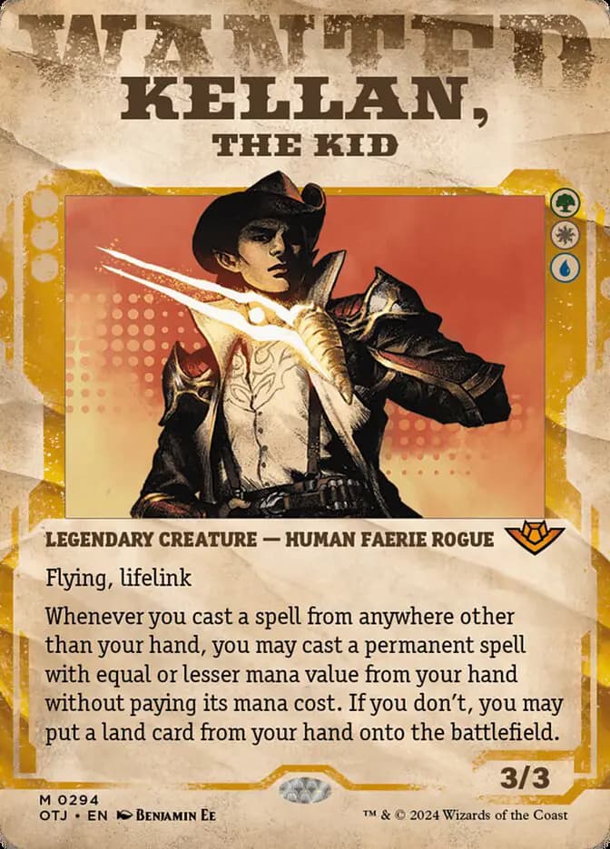 Card image of Kellan, the Kid