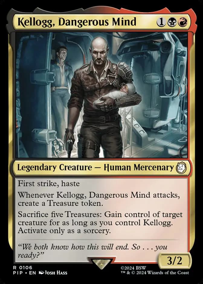 Card image of Kellogg, Dangerous Mind