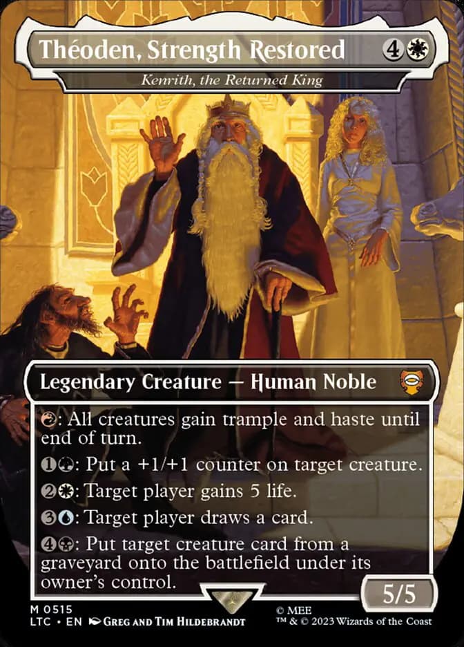 Card image of Kenrith, the Returned King