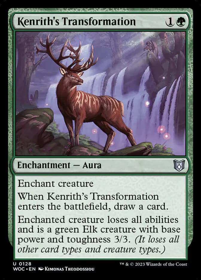 Card image of Kenrith's Transformation