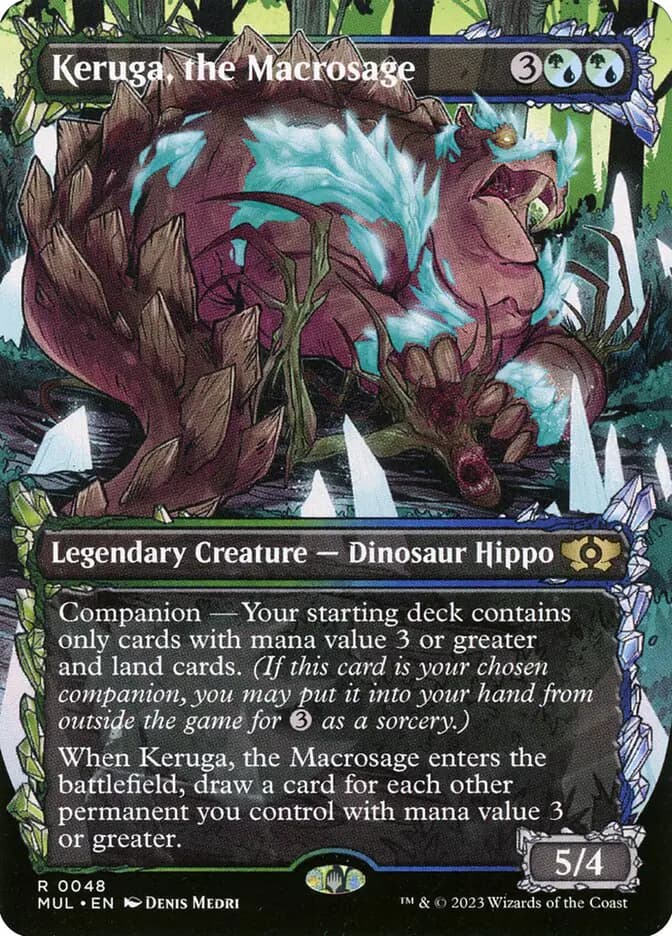 Card image of Keruga, the Macrosage