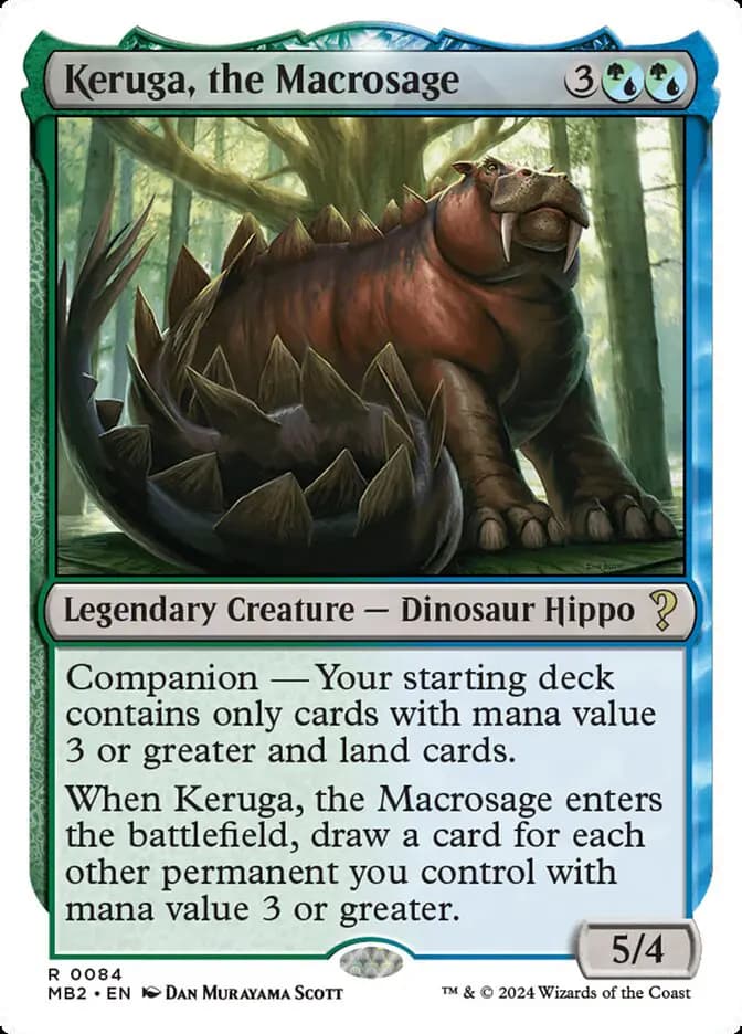 Card image of Keruga, the Macrosage