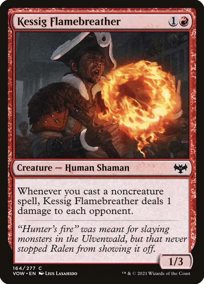 Card image of Kessig Flamebreather