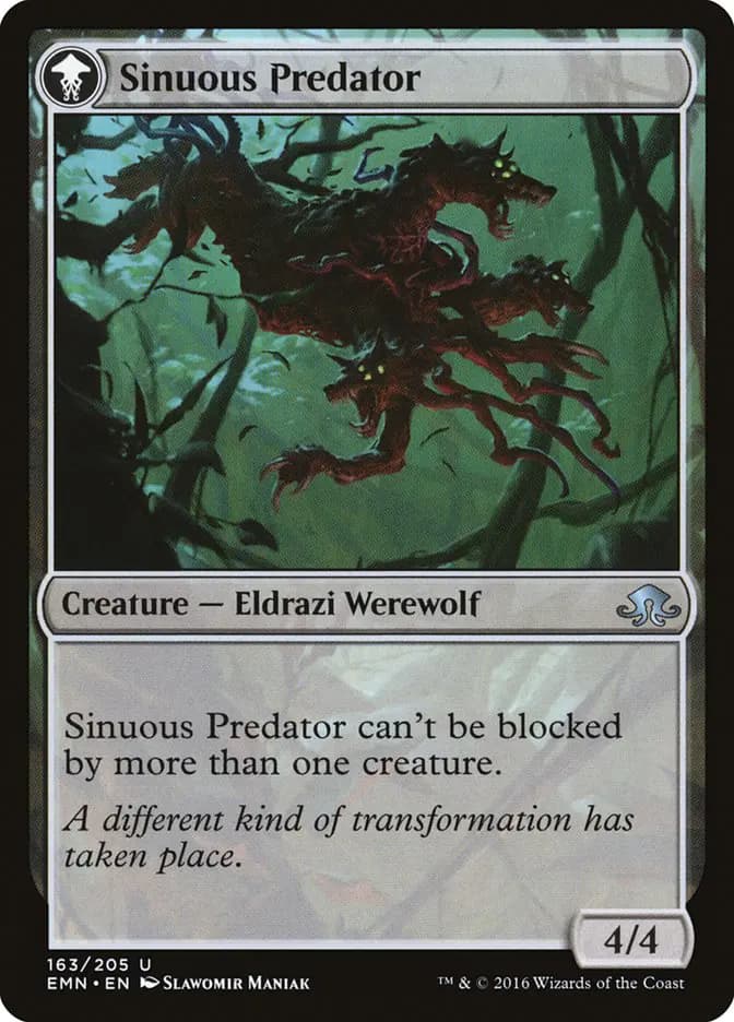 Card image of Kessig Prowler / Sinuous Predator