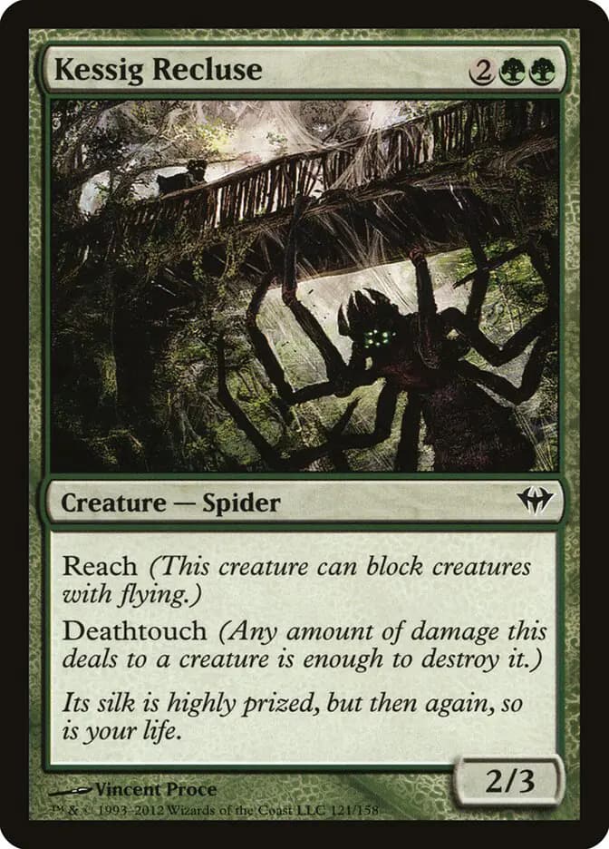 Card image of Kessig Recluse