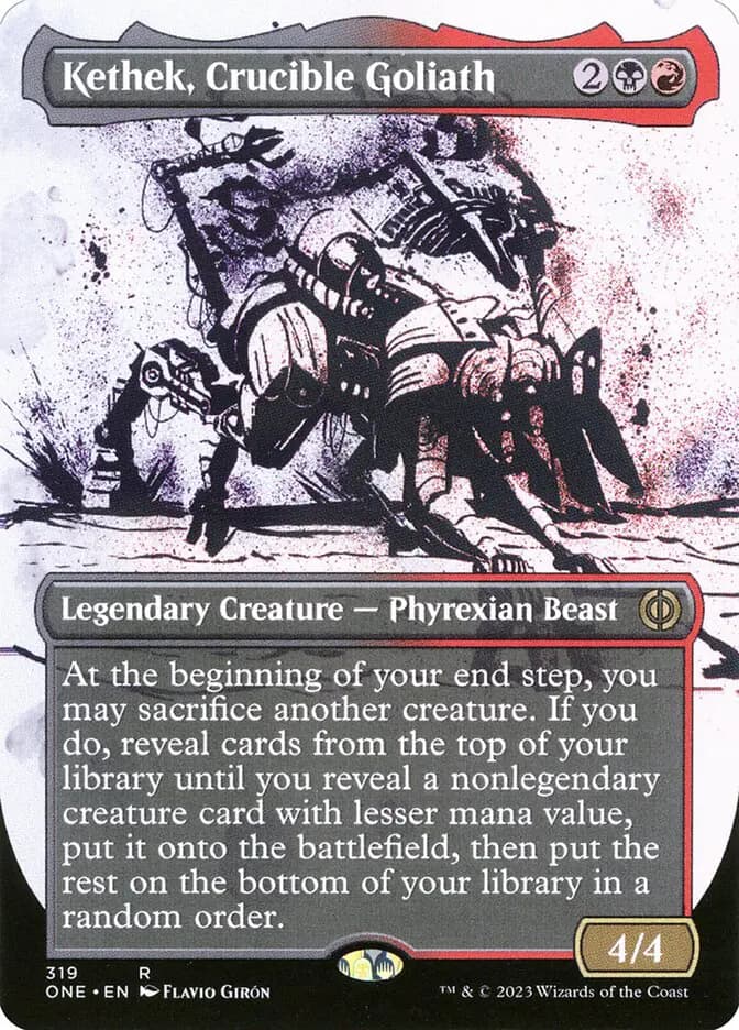 Card image of Kethek, Crucible Goliath