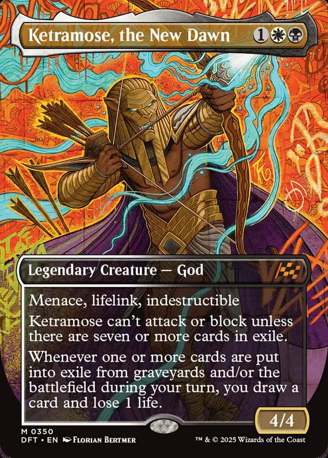 Card image of Ketramose, the New Dawn