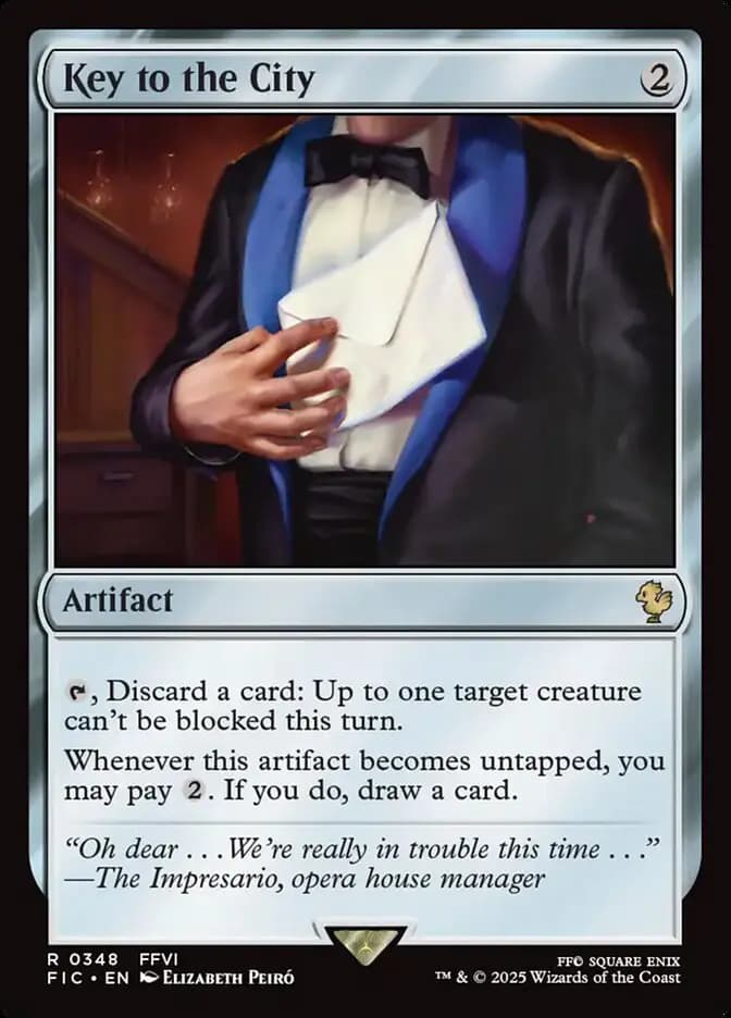 Card image of Key to the City