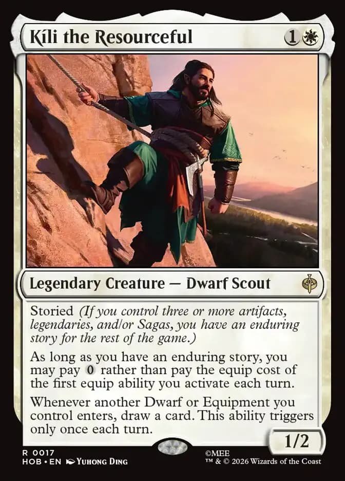 Card image of Kíli the Resourceful
