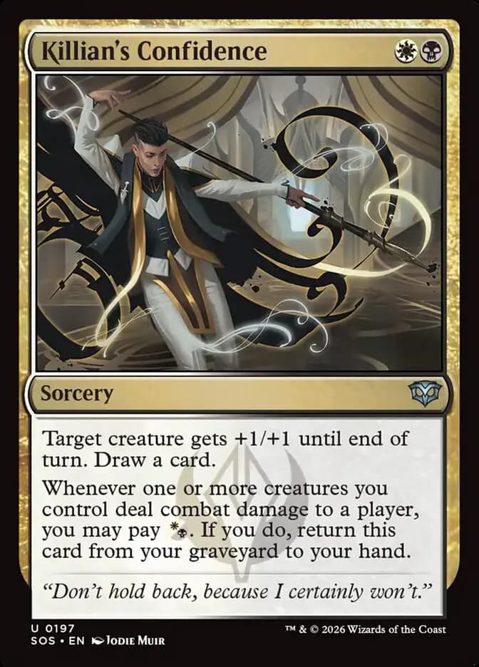 Card image of Killian's Confidence