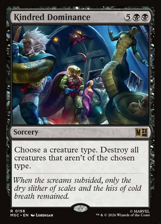 Card image of Kindred Dominance