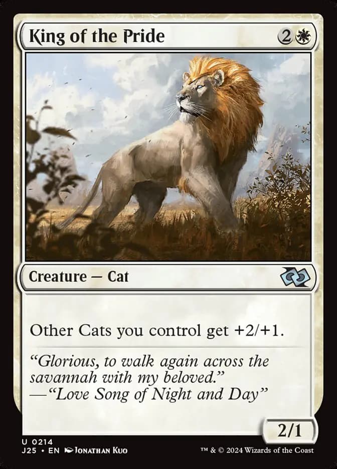 Card image of King of the Pride