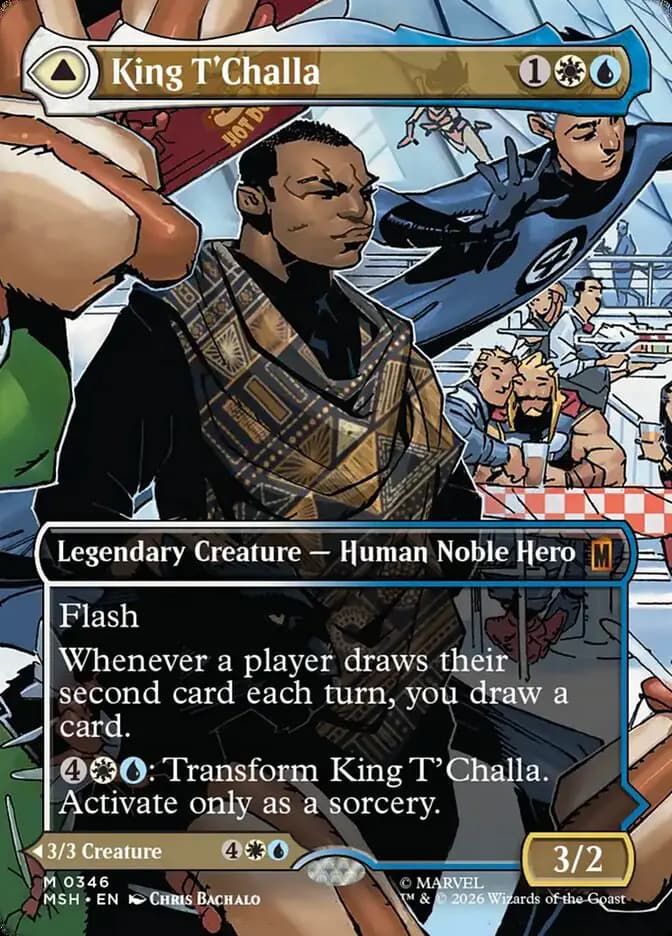 Card image of King T'Challa / Black Panther, Hope Enduring