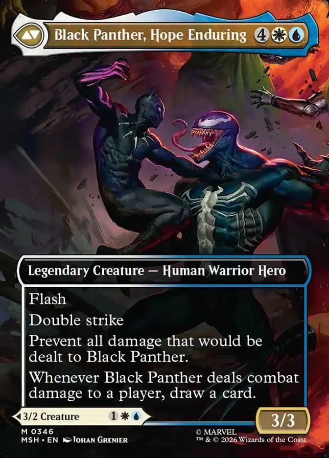 Card image of King T'Challa / Black Panther, Hope Enduring