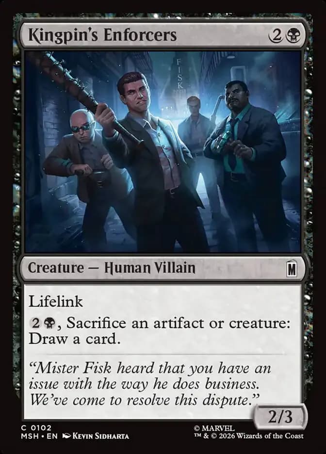 Card image of Kingpin's Enforcers