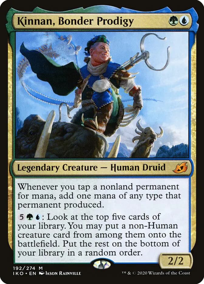 Card image of Kinnan, Bonder Prodigy
