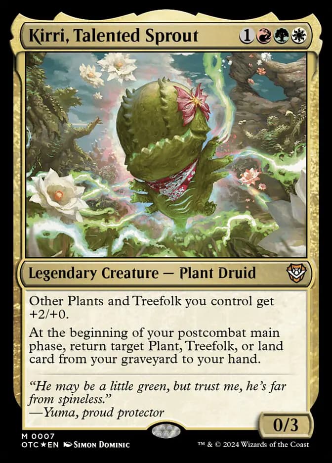 Card image of Kirri, Talented Sprout