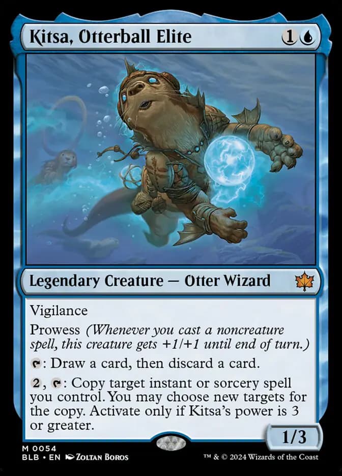 Card image of Kitsa, Otterball Elite
