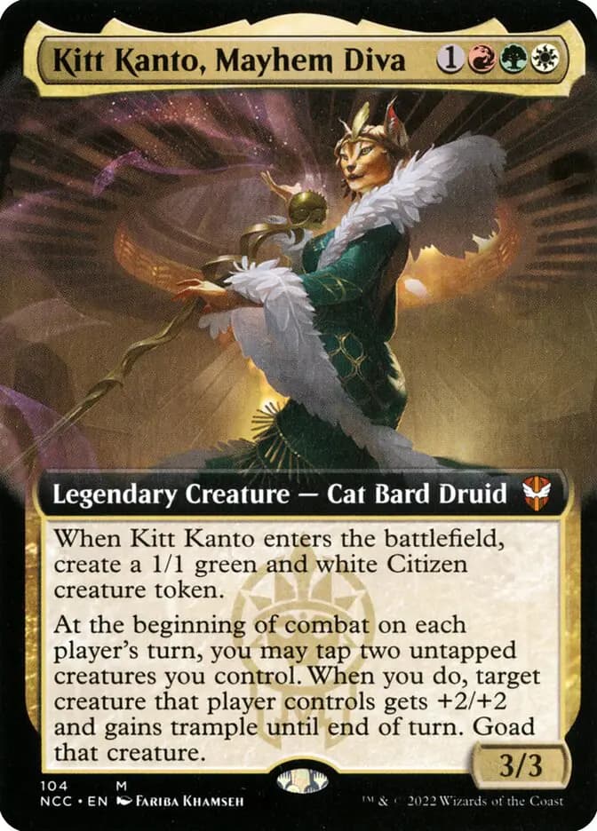 Card image of Kitt Kanto, Mayhem Diva
