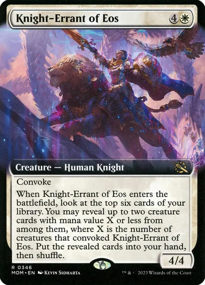 Card image of Knight-Errant of Eos