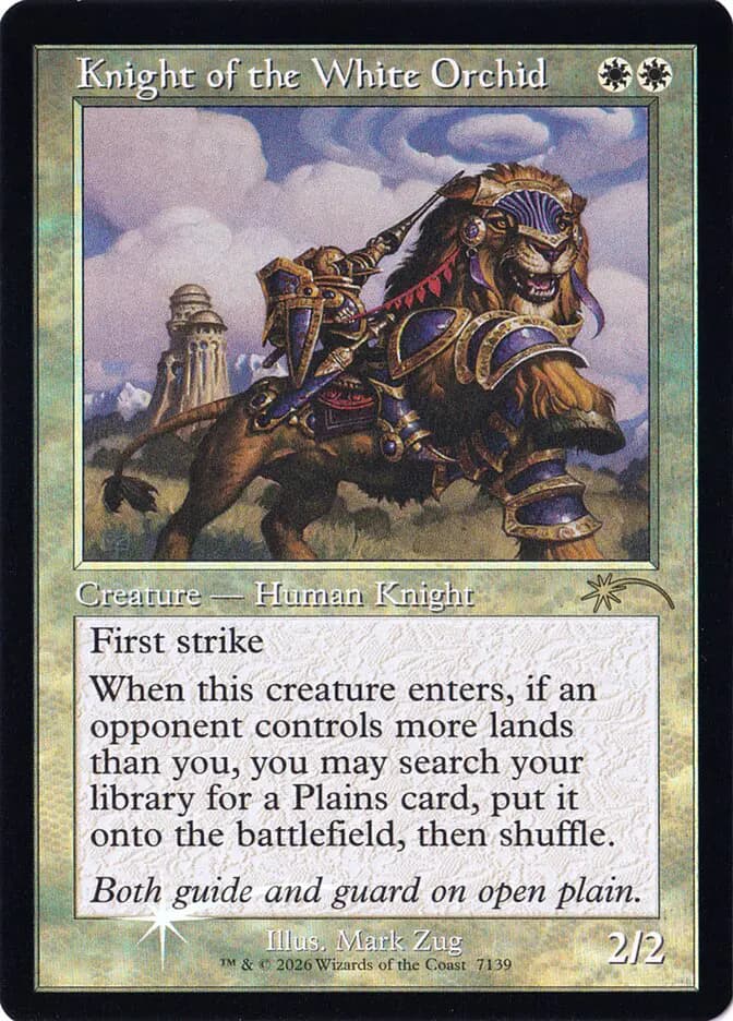 Card image of Knight of the White Orchid