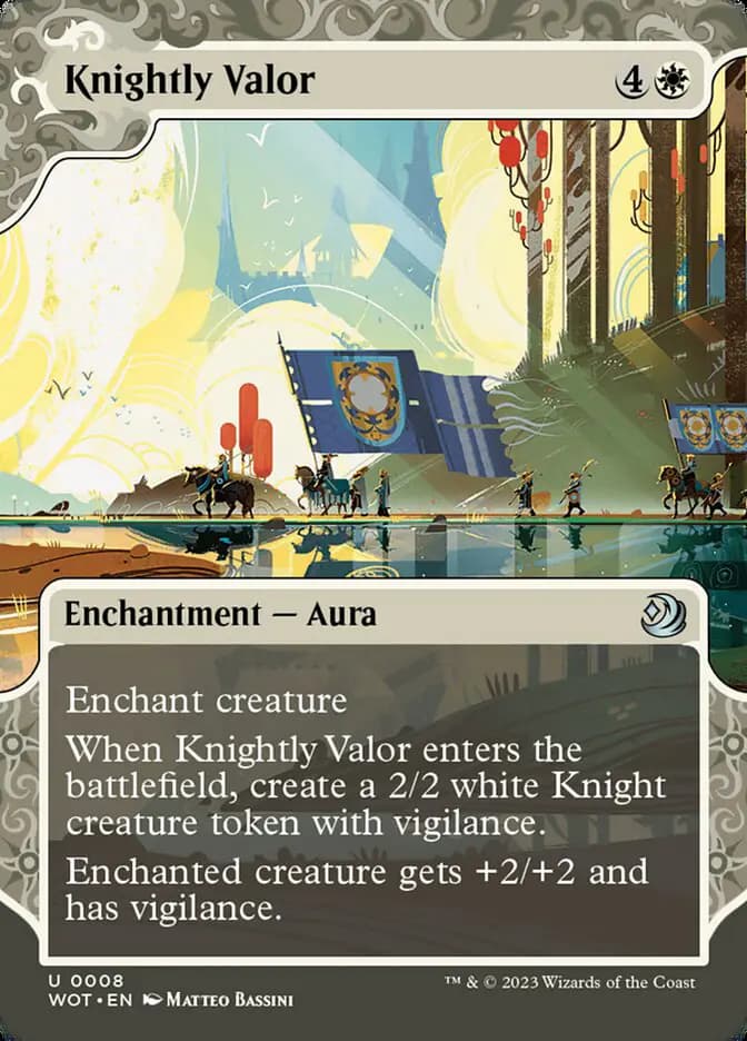Card image of Knightly Valor