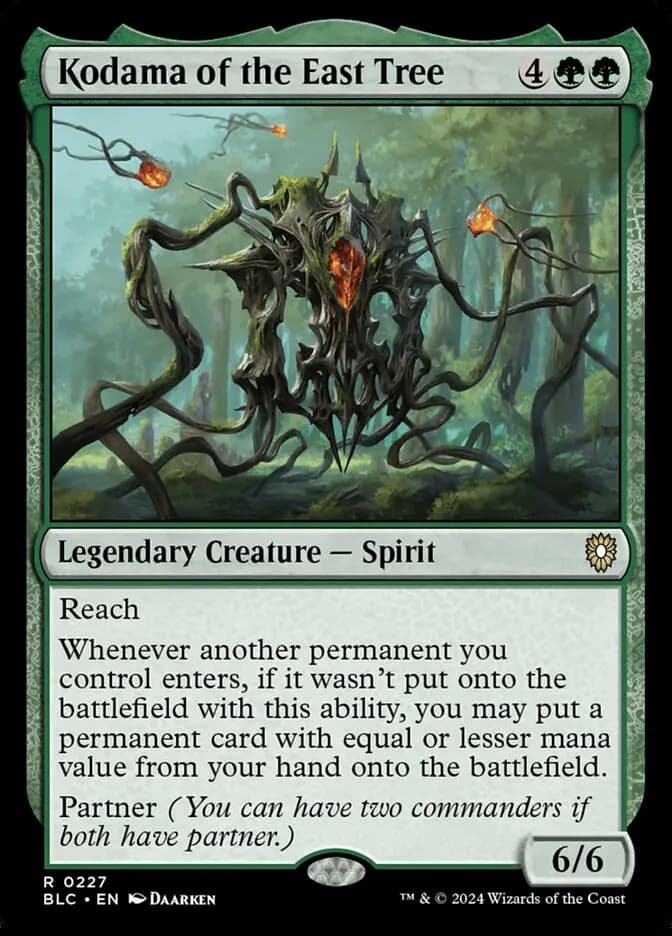 Card image of Kodama of the East Tree