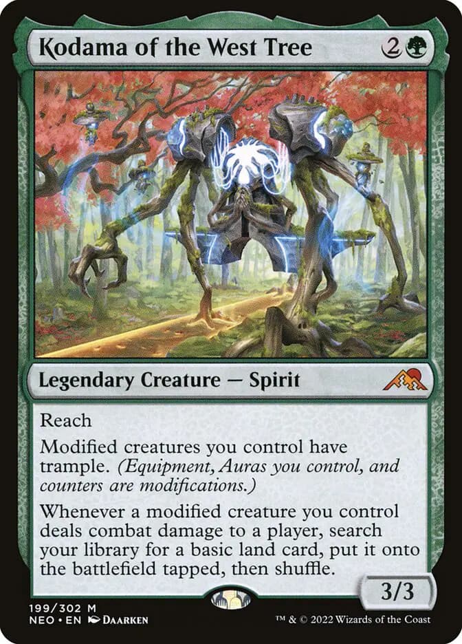 Card image of Kodama of the West Tree