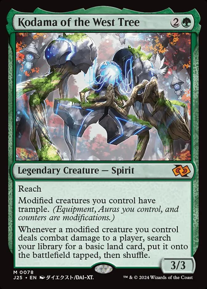 Card image of Kodama of the West Tree