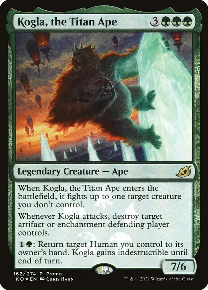 Card image of Kogla, the Titan Ape