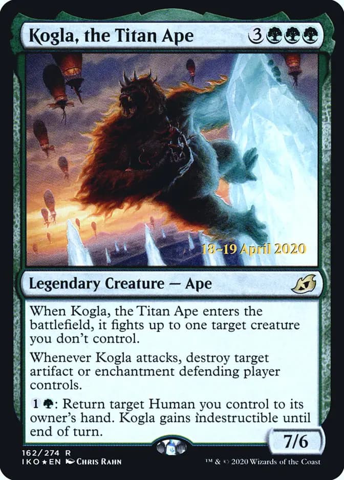Card image of Kogla, the Titan Ape