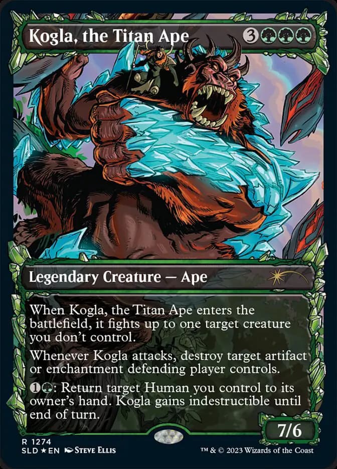 Card image of Kogla, the Titan Ape