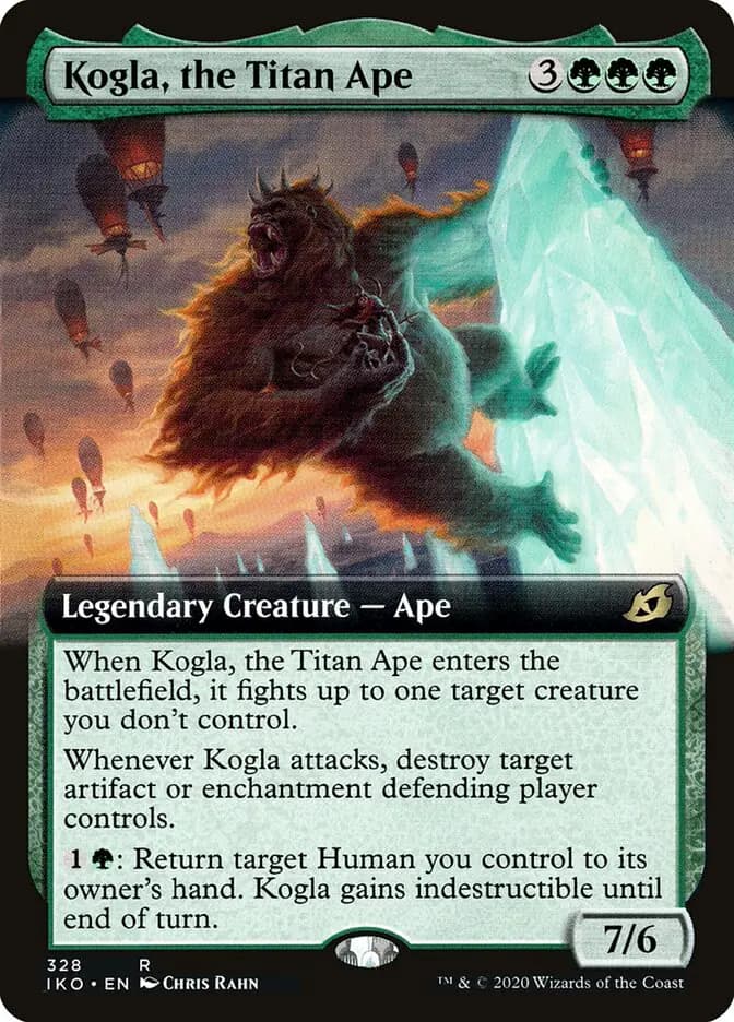 Card image of Kogla, the Titan Ape