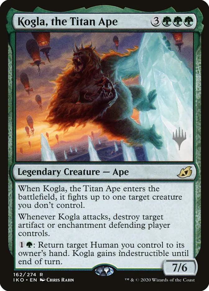 Card image of Kogla, the Titan Ape