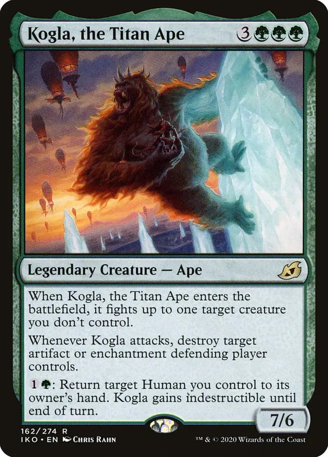 Card image of Kogla, the Titan Ape
