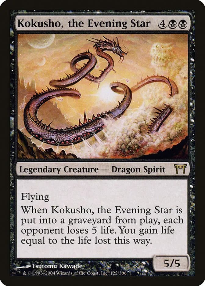 Card image of Kokusho, the Evening Star